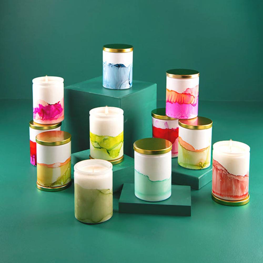 handmade soy candle, several Art Candles