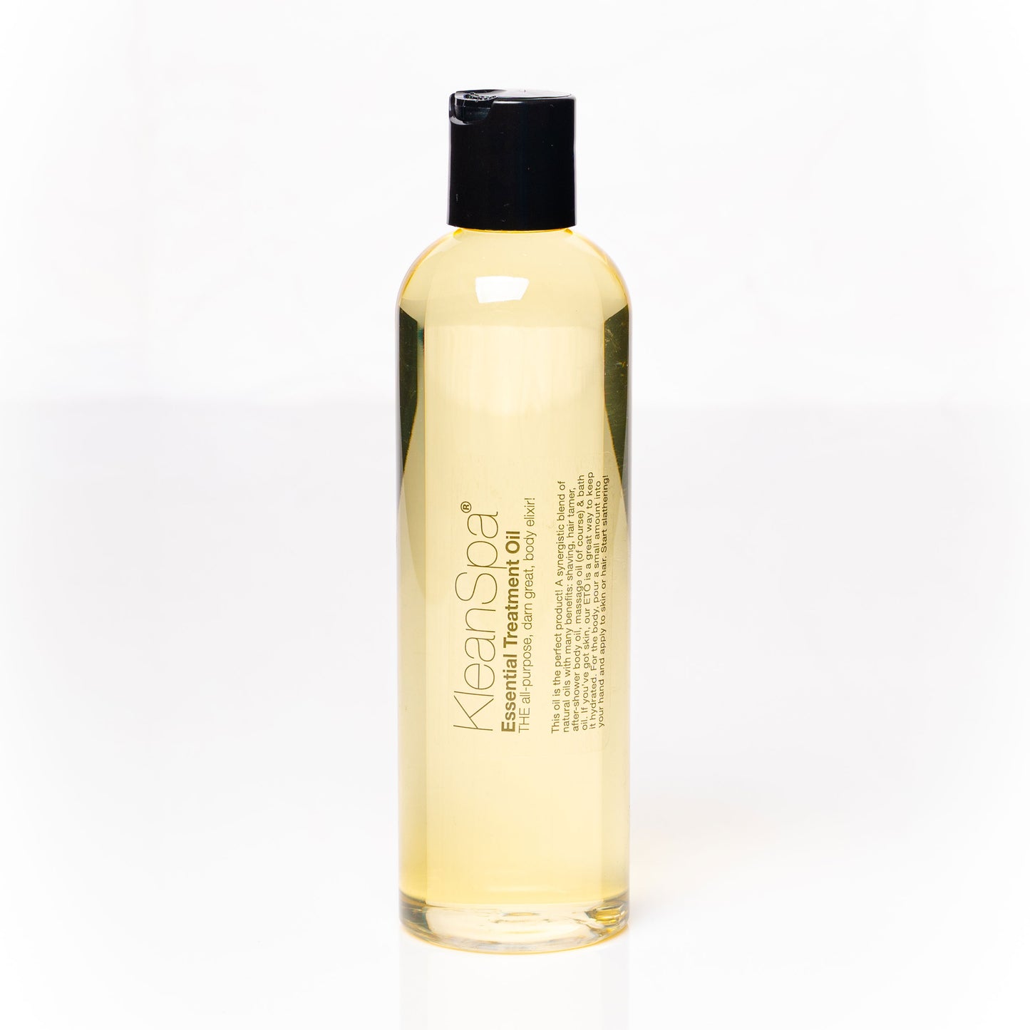 medium bottle of custom scented body oil