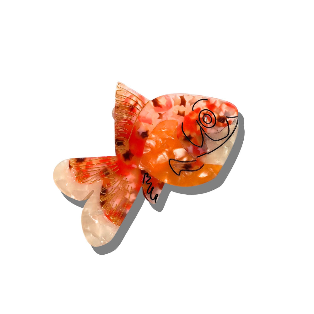 
                      
                        Hand-painted Goldfish Claw Hair Clip | Eco-Friendly
                      
                    