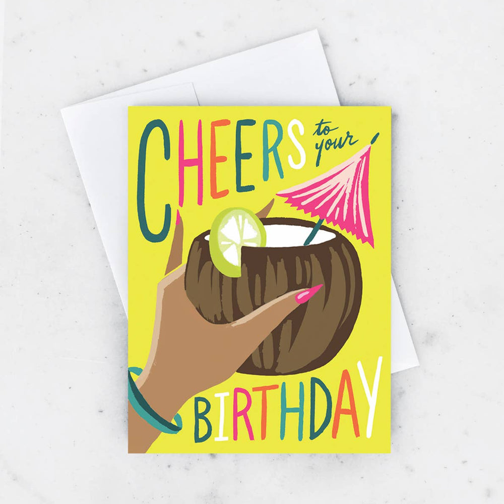 Birthday Cocktail Card