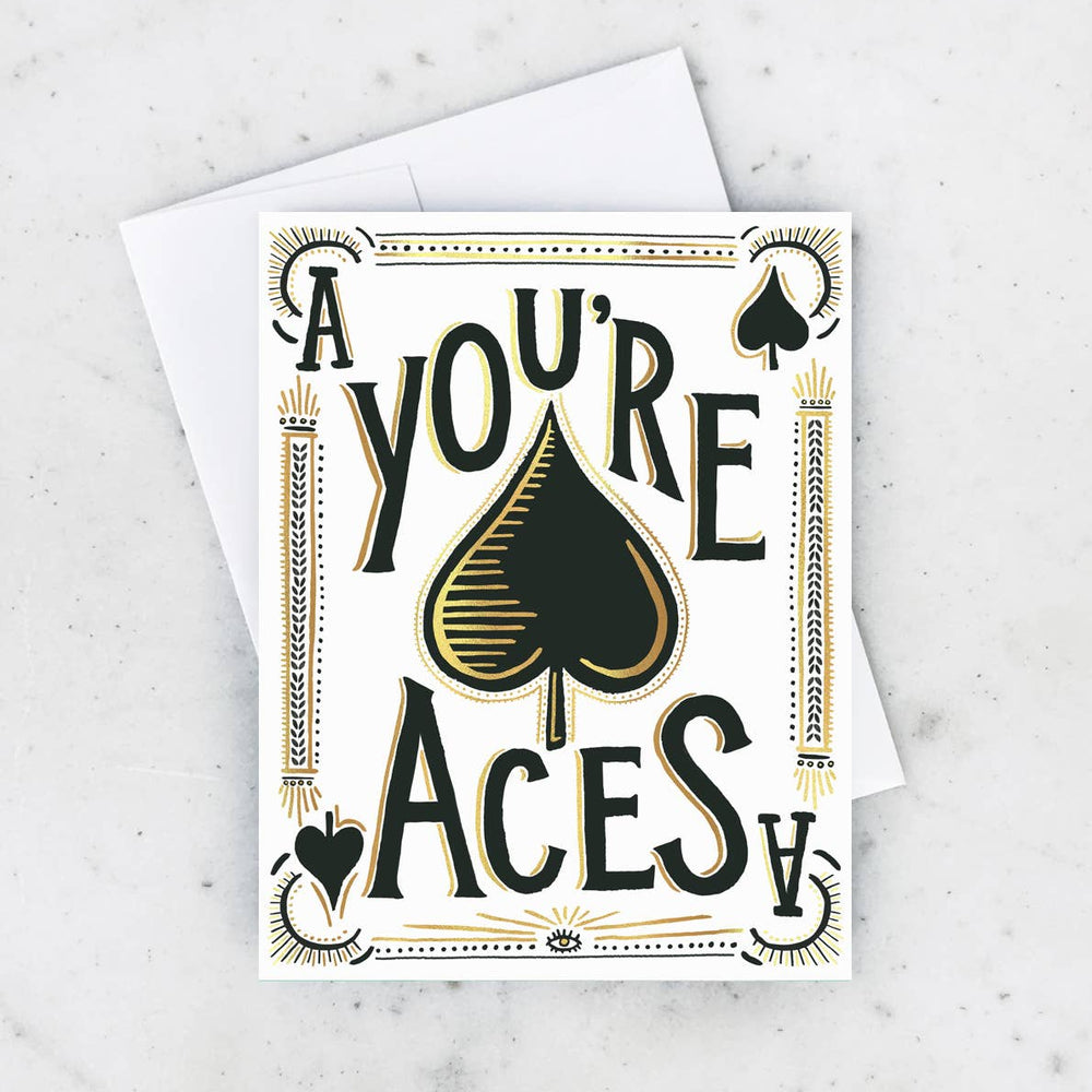 You're Aces Card