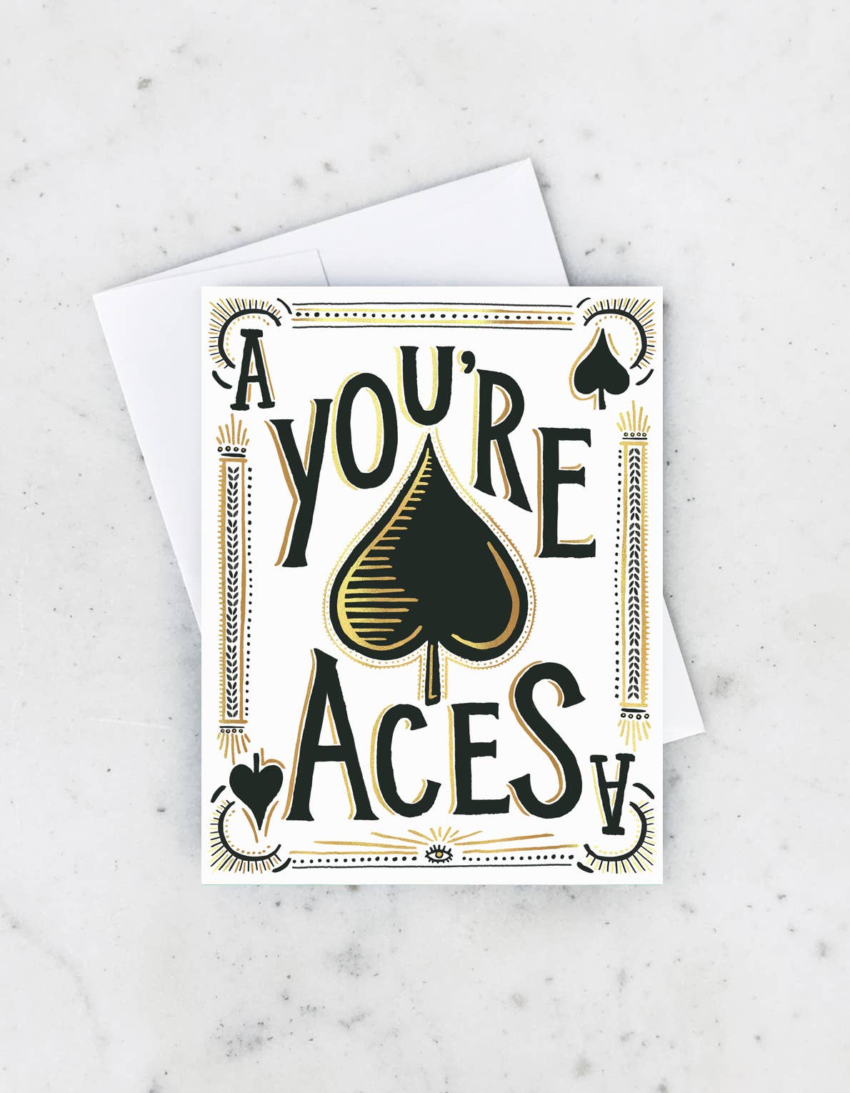 You're Aces Card