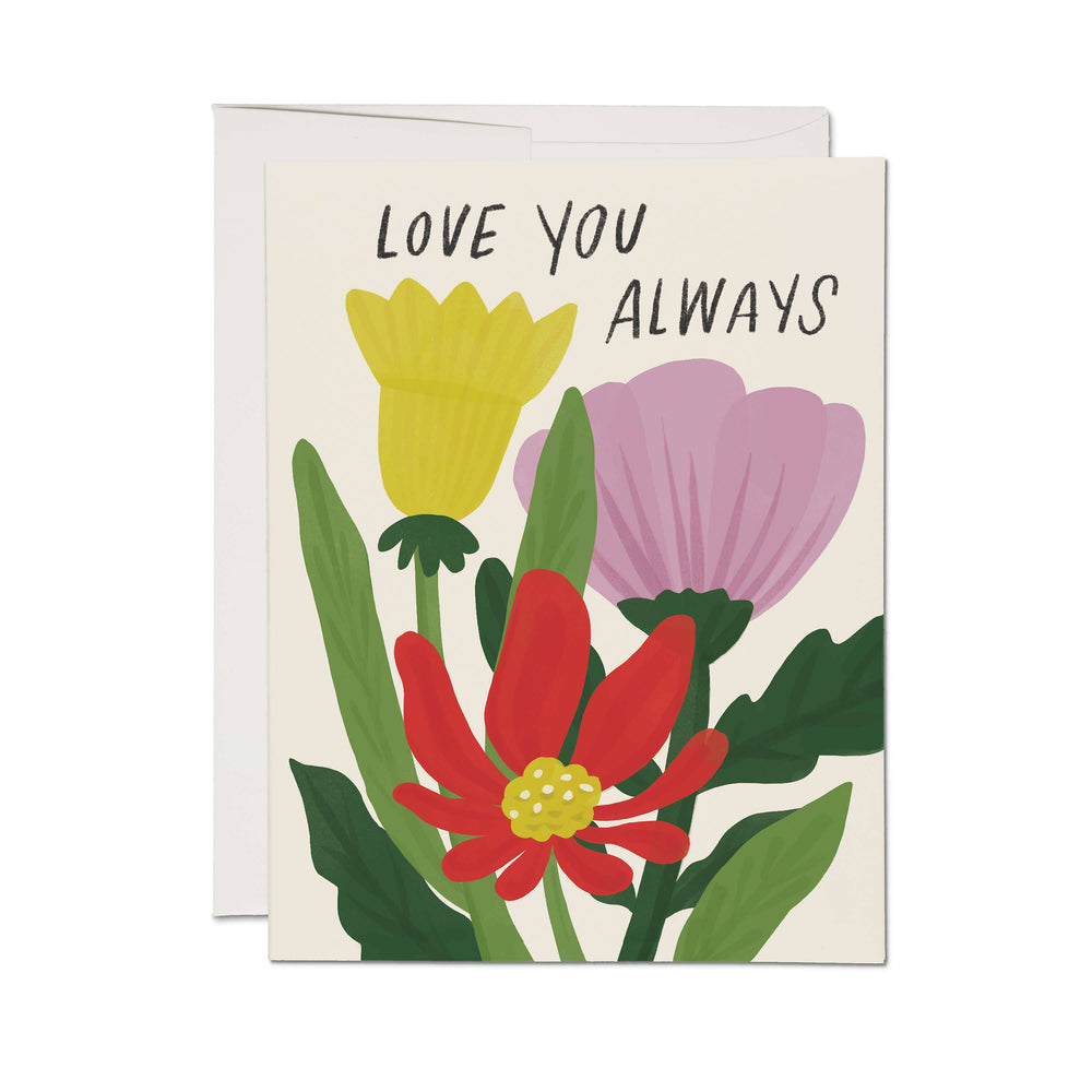 Forever in Bloom greeting card