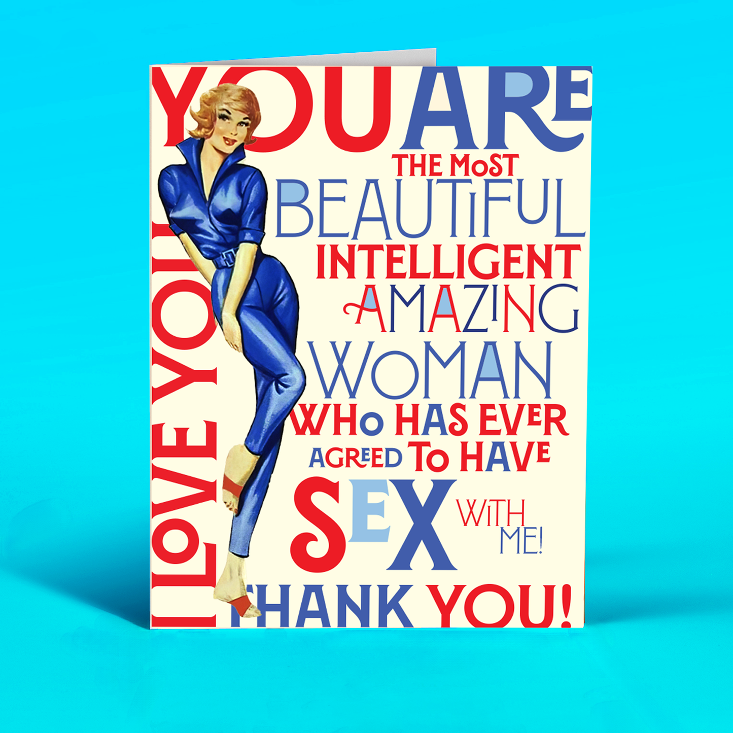 MOST SEXY! love card