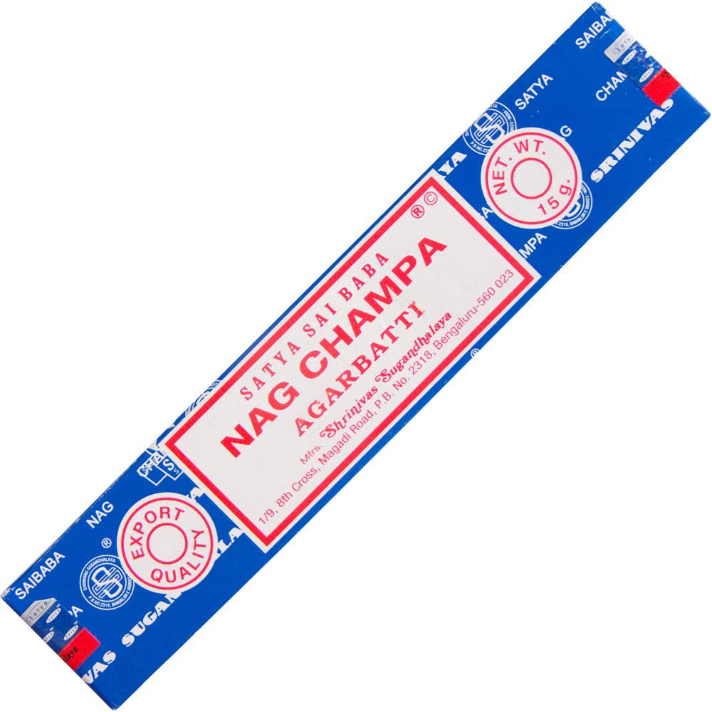 Satya Incense 15 Gr Nag Champa (Pack of 12)