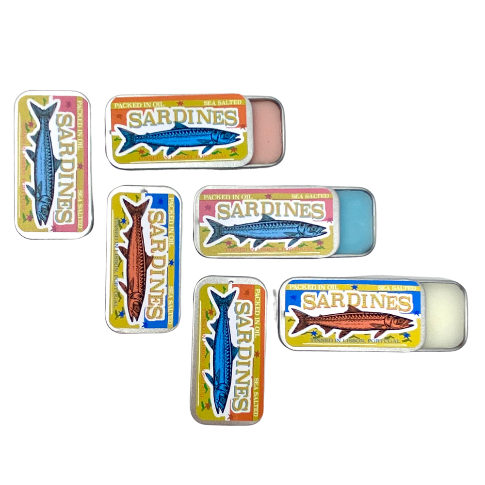 
                      
                        Portuguese Sardine Tin Lip Balms - Assorted Flavors
                      
                    