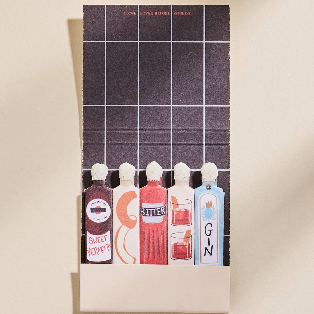 
                      
                        Negroni Printed 10 Stem Matchbook Matches
                      
                    