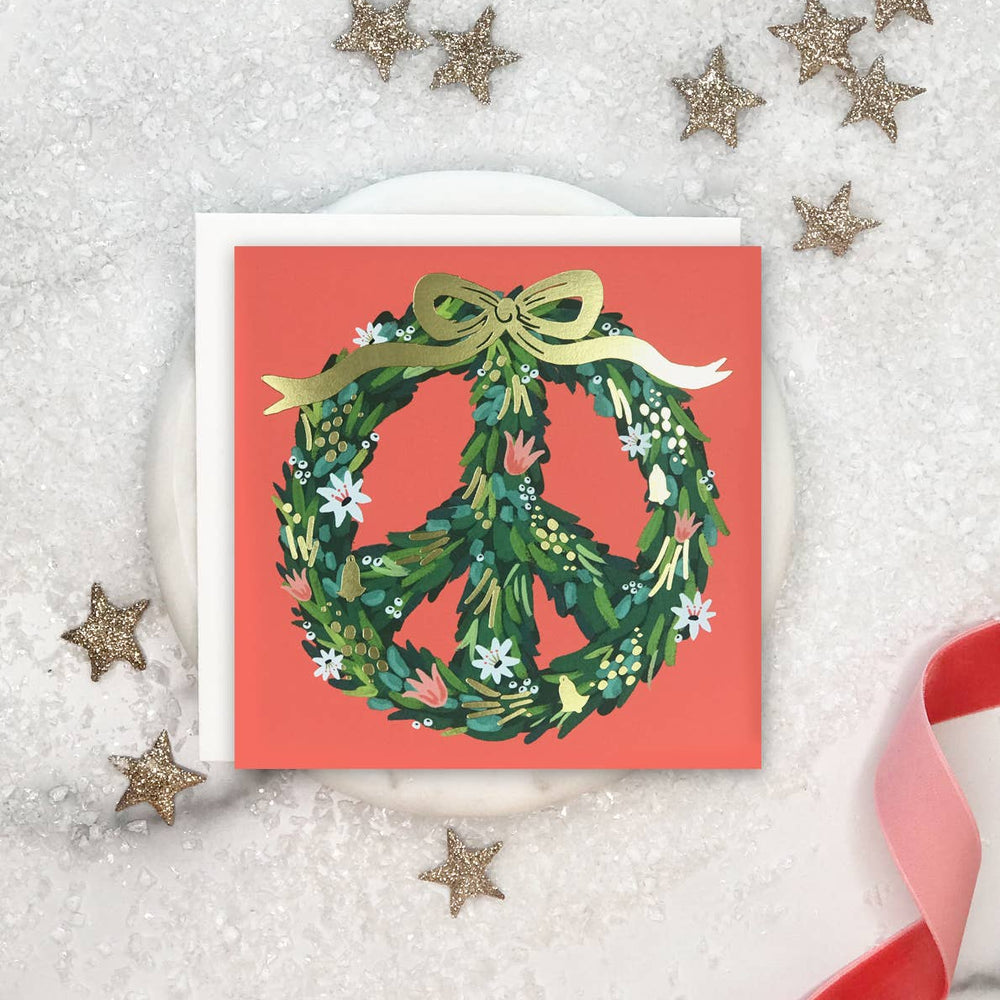 Peace Wreath Card