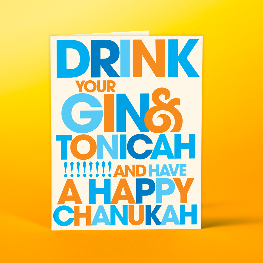 CHANUKAH GIN + TONICAH