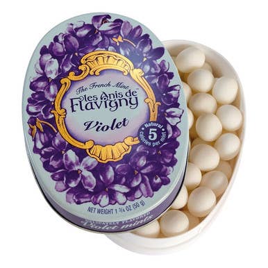 Les Anis de Flavigny All Natural Violet Mints 1.8oz