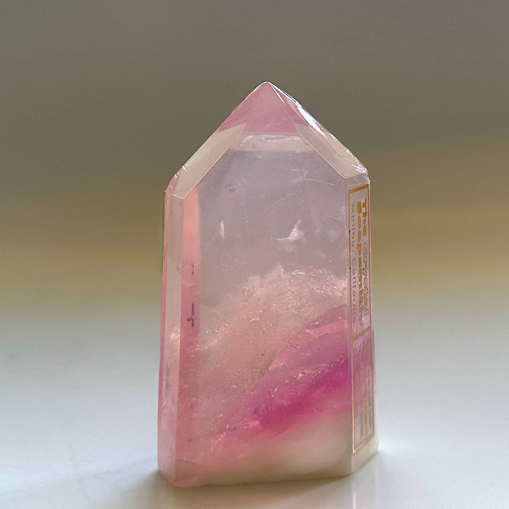 
                      
                        Pink Quartz soap crystal
                      
                    