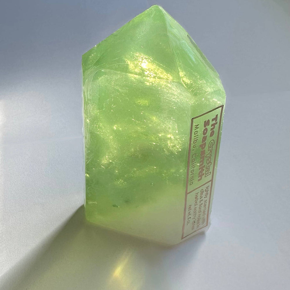 
                      
                        Peridot soap crystal
                      
                    