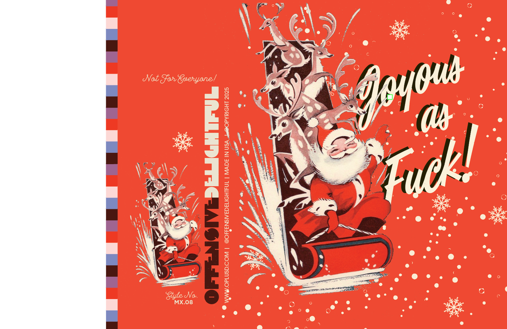 
                      
                        JOYOUS A FK Santa christmas card
                      
                    