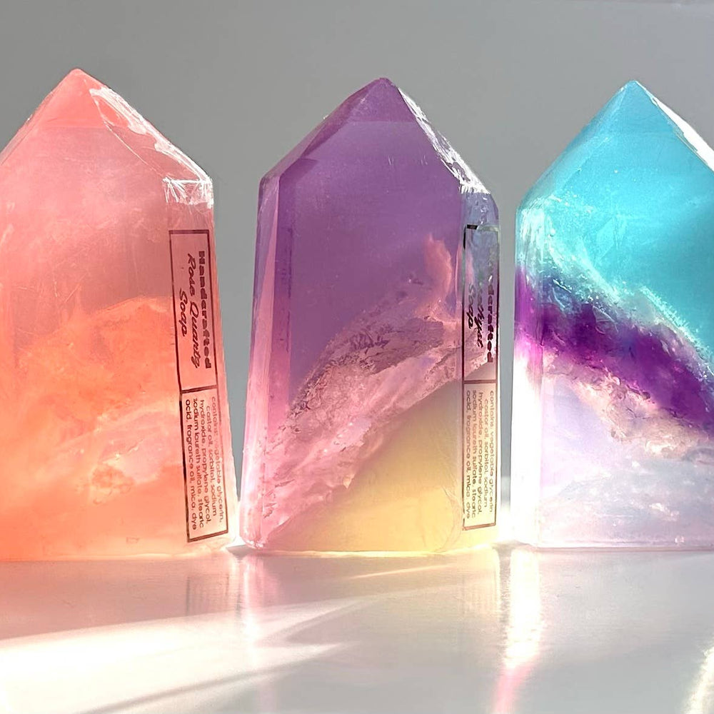 
                      
                        Fluorite soap crystal
                      
                    