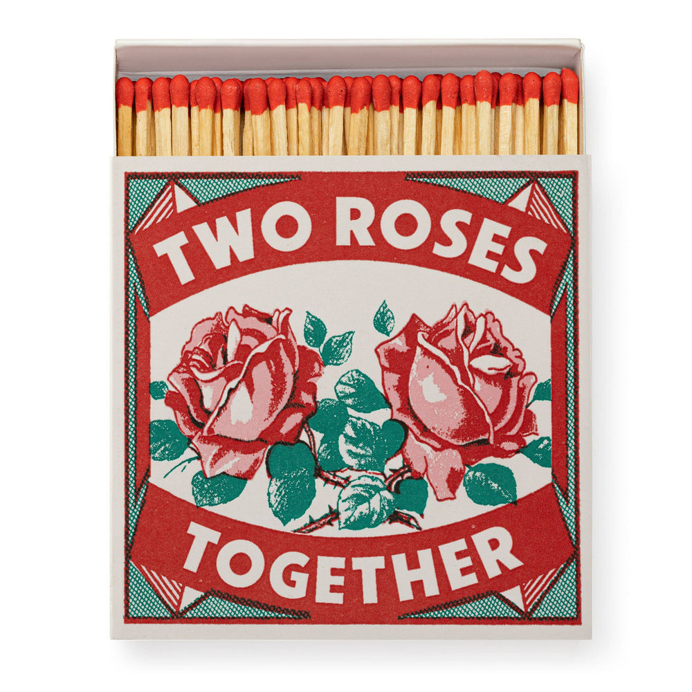 Two Roses | Square - Safety Matches