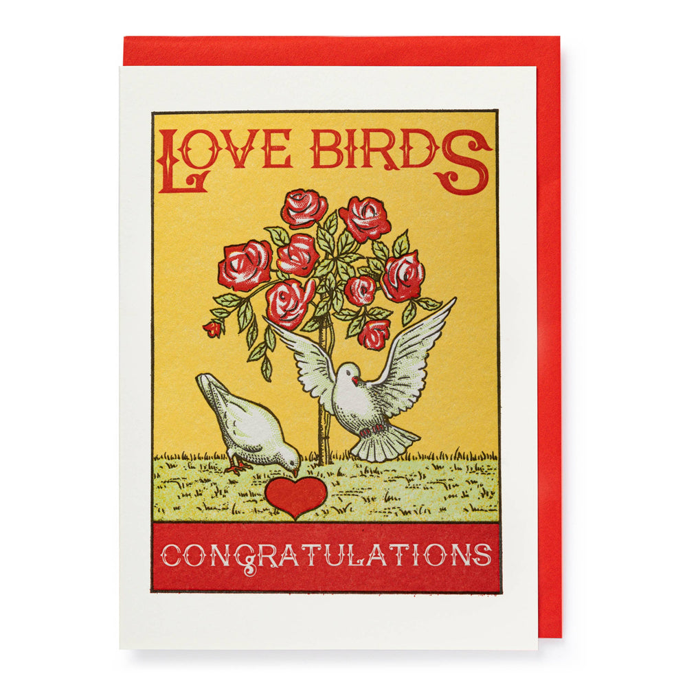 Love Birds | Wedding - Greeting Card