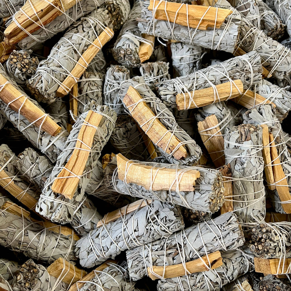 
                      
                        Palo Santo with White Sage Bundles
                      
                    