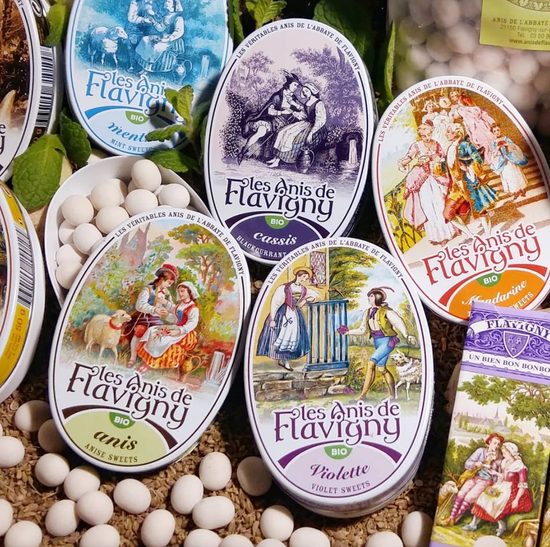 Anis De Flavigny Candies in Oval Tins