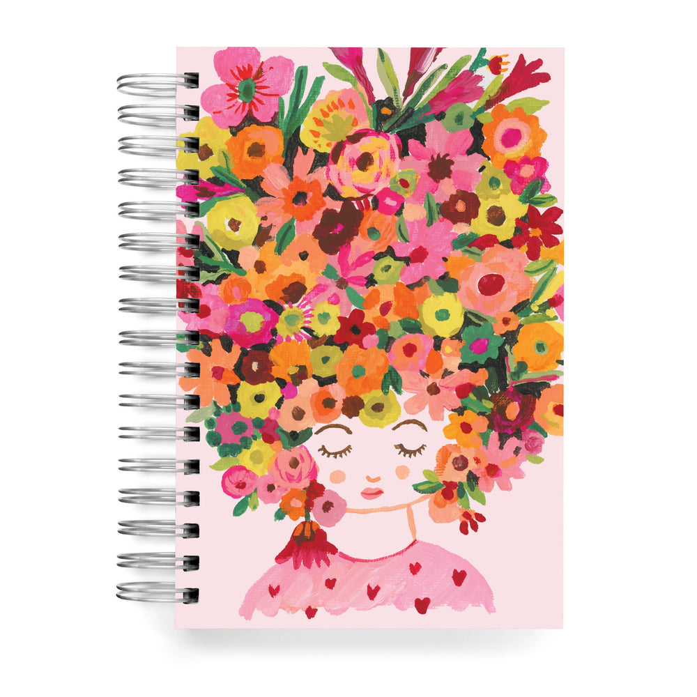 Flower Hair Sketchbook/80 blank sheets