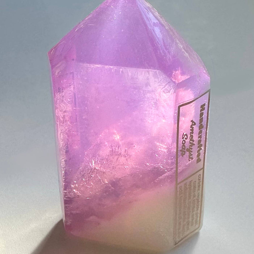 Amethyst soap