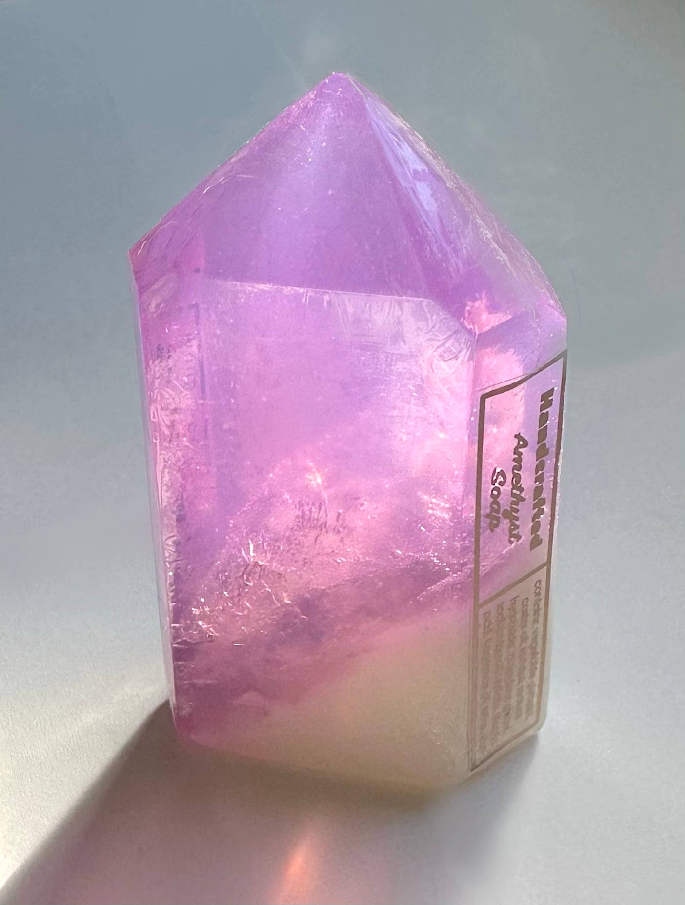 Amethyst soap