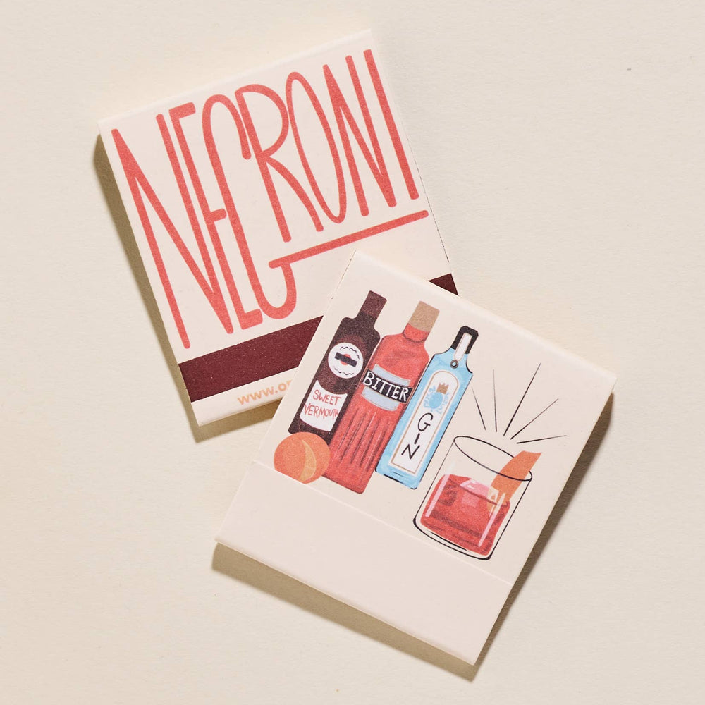 
                      
                        Negroni Printed 10 Stem Matchbook Matches
                      
                    