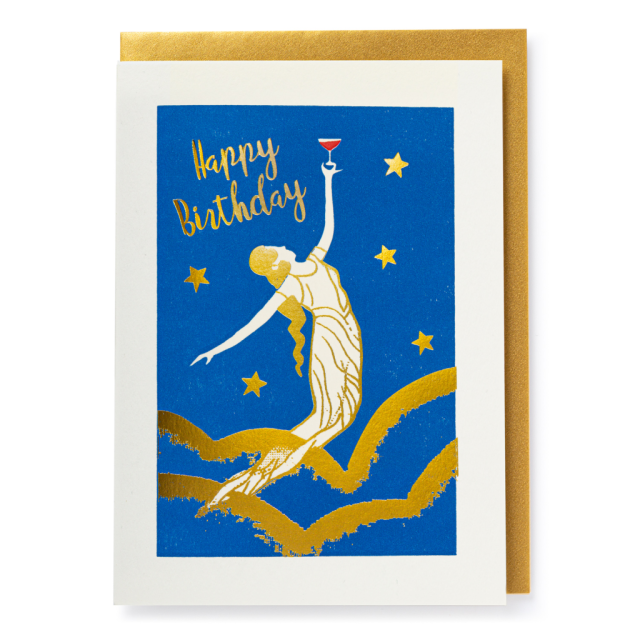 Lady | Birthday - Greeting Card