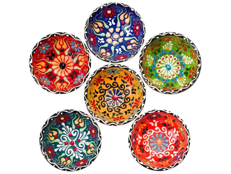 
                      
                        Turkish Pottery Ceramic Bowl Bundle - Mini - Small
                      
                    