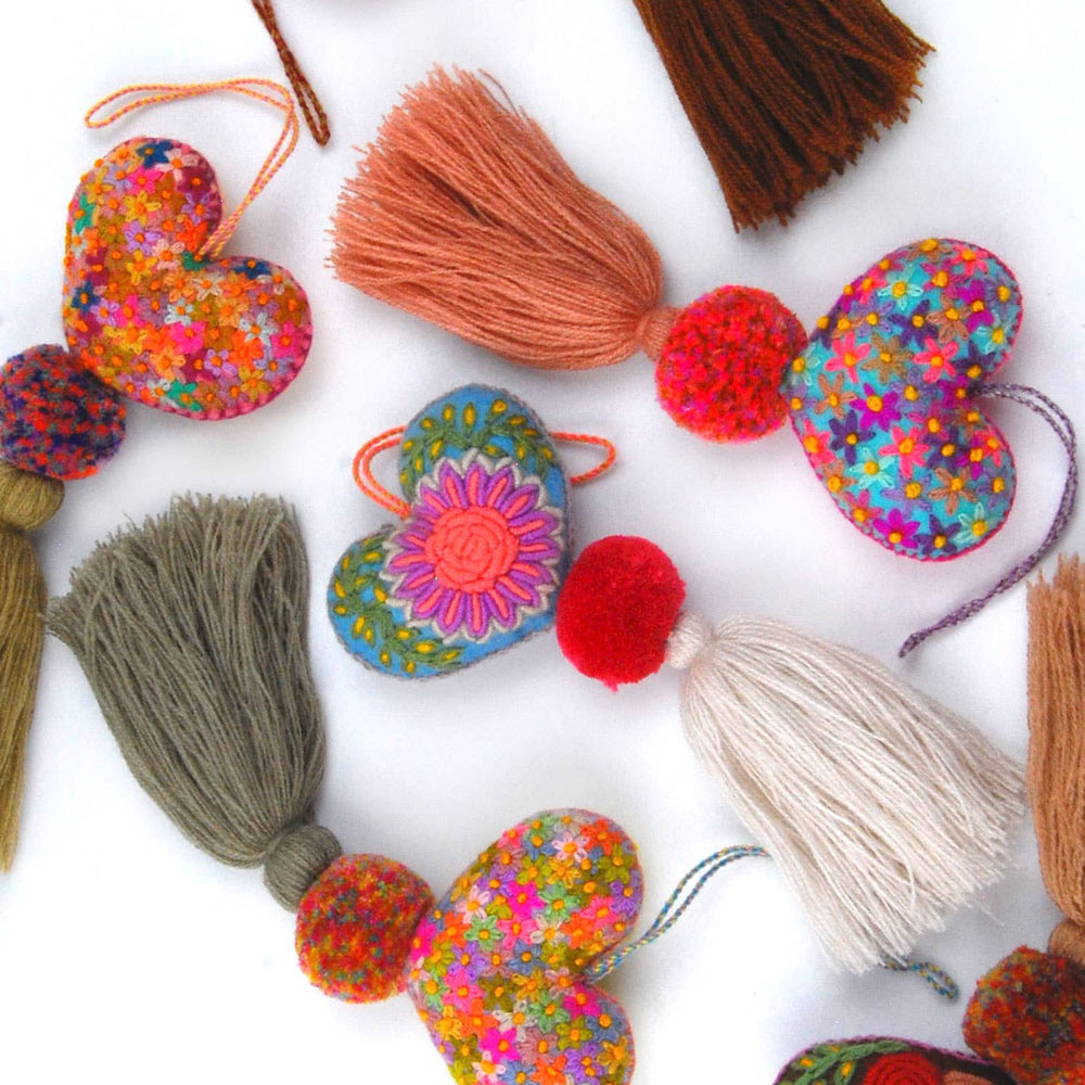 
                      
                        Mini Heart Pom Poms
                      
                    