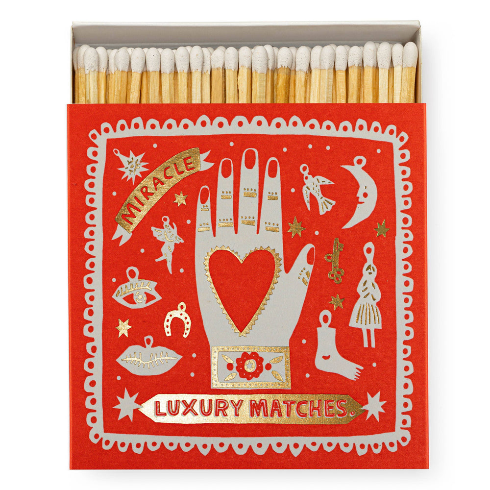 Miracle Luxury Matches Square Matchbox