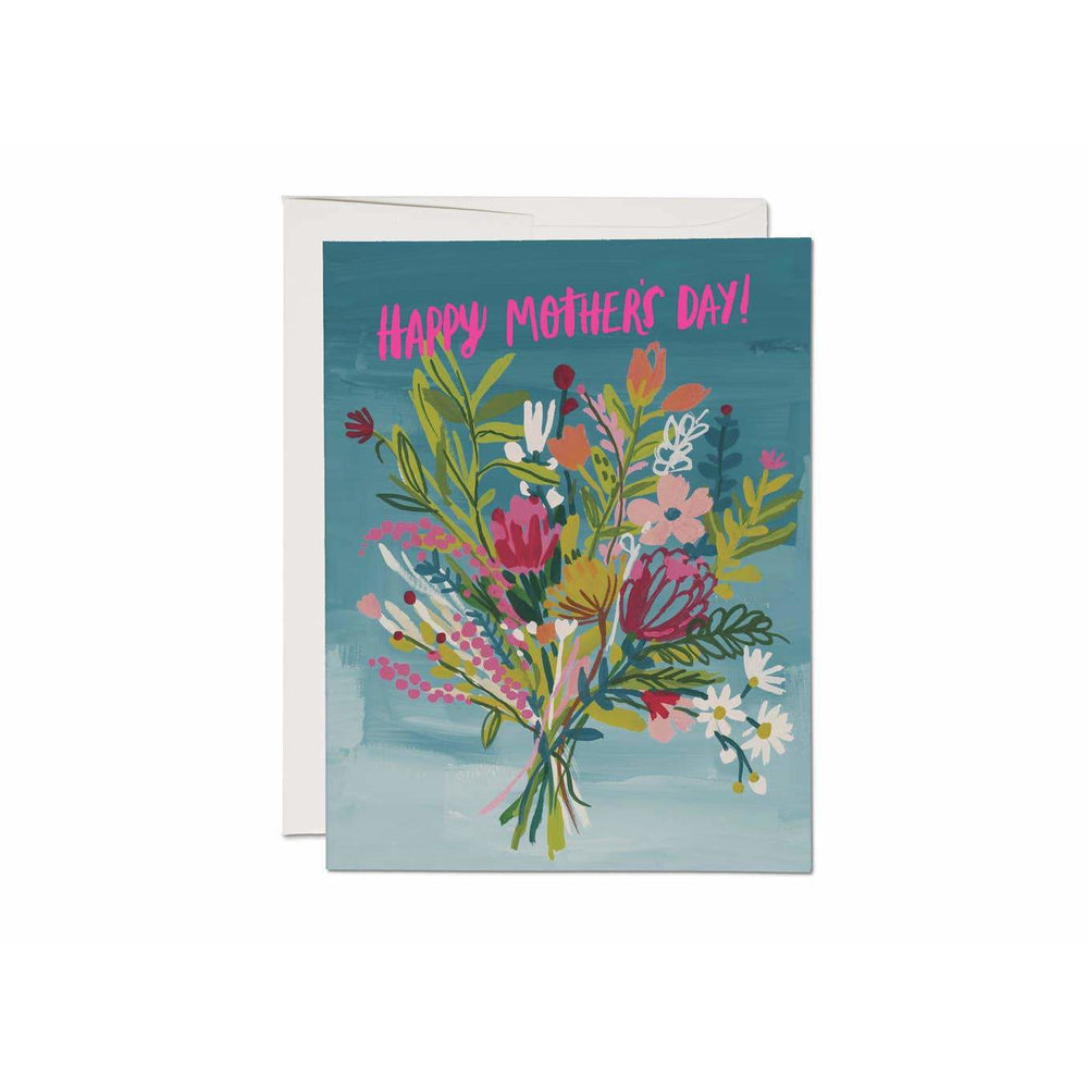 Red Cap Cards - Neon Pink Mother "Happy Mother's Day"