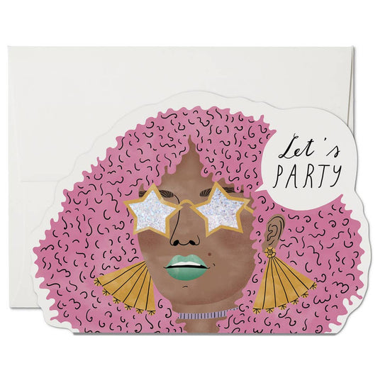 Load image into Gallery viewer, Disco Glam birthday greeting card
