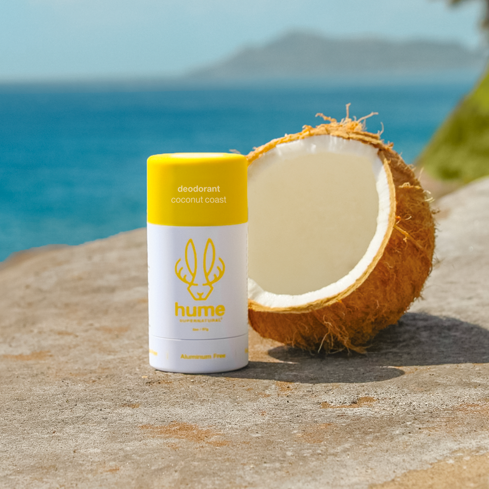 
                      
                        Plant & Probiotic Deodorant- Coconut Coast Scent
                      
                    