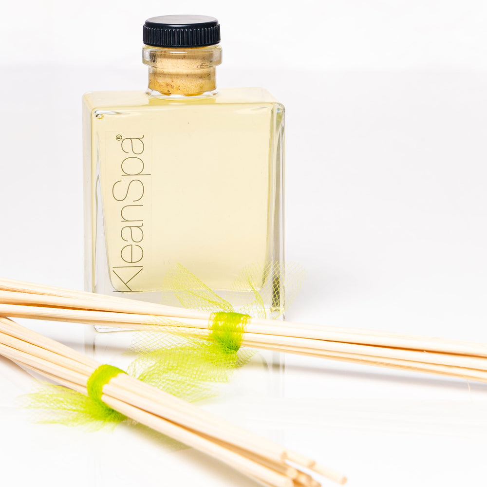 
                      
                        scented reed diffuser with several reeds
                      
                    