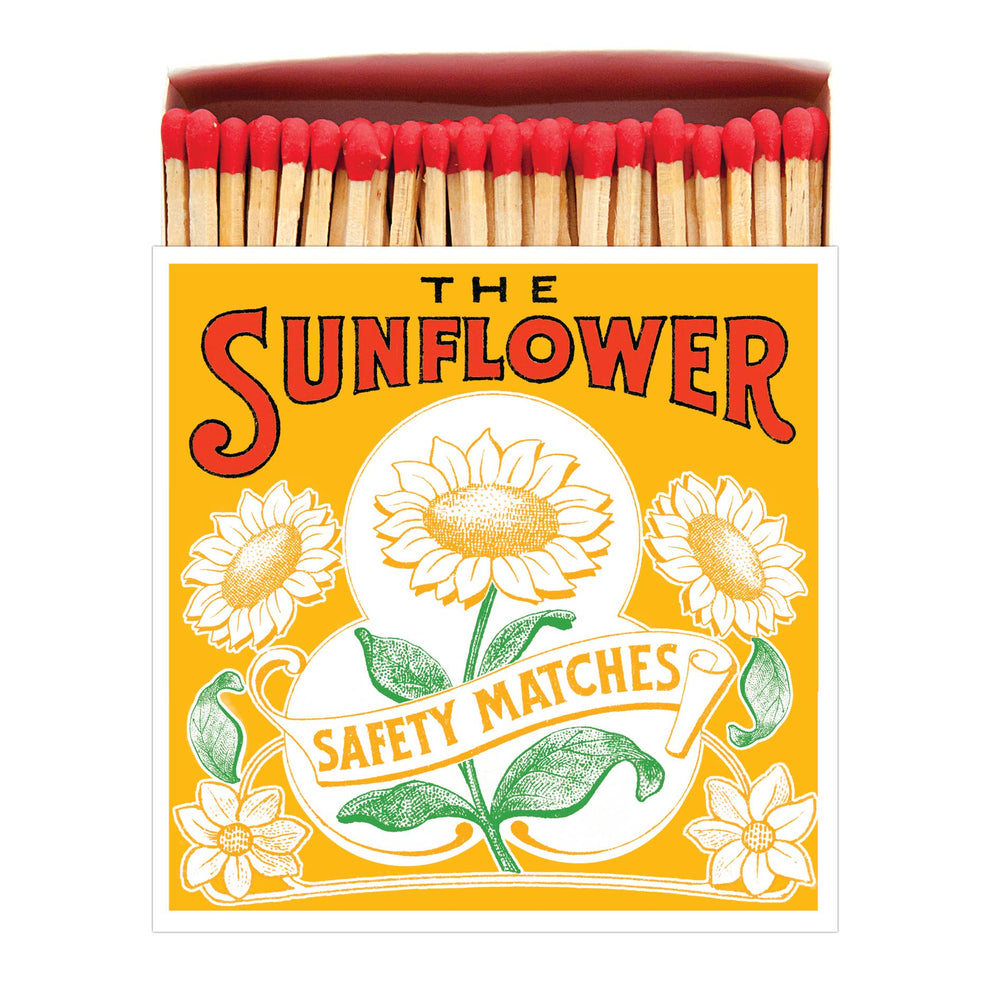 Sunflower Matchbox Matches